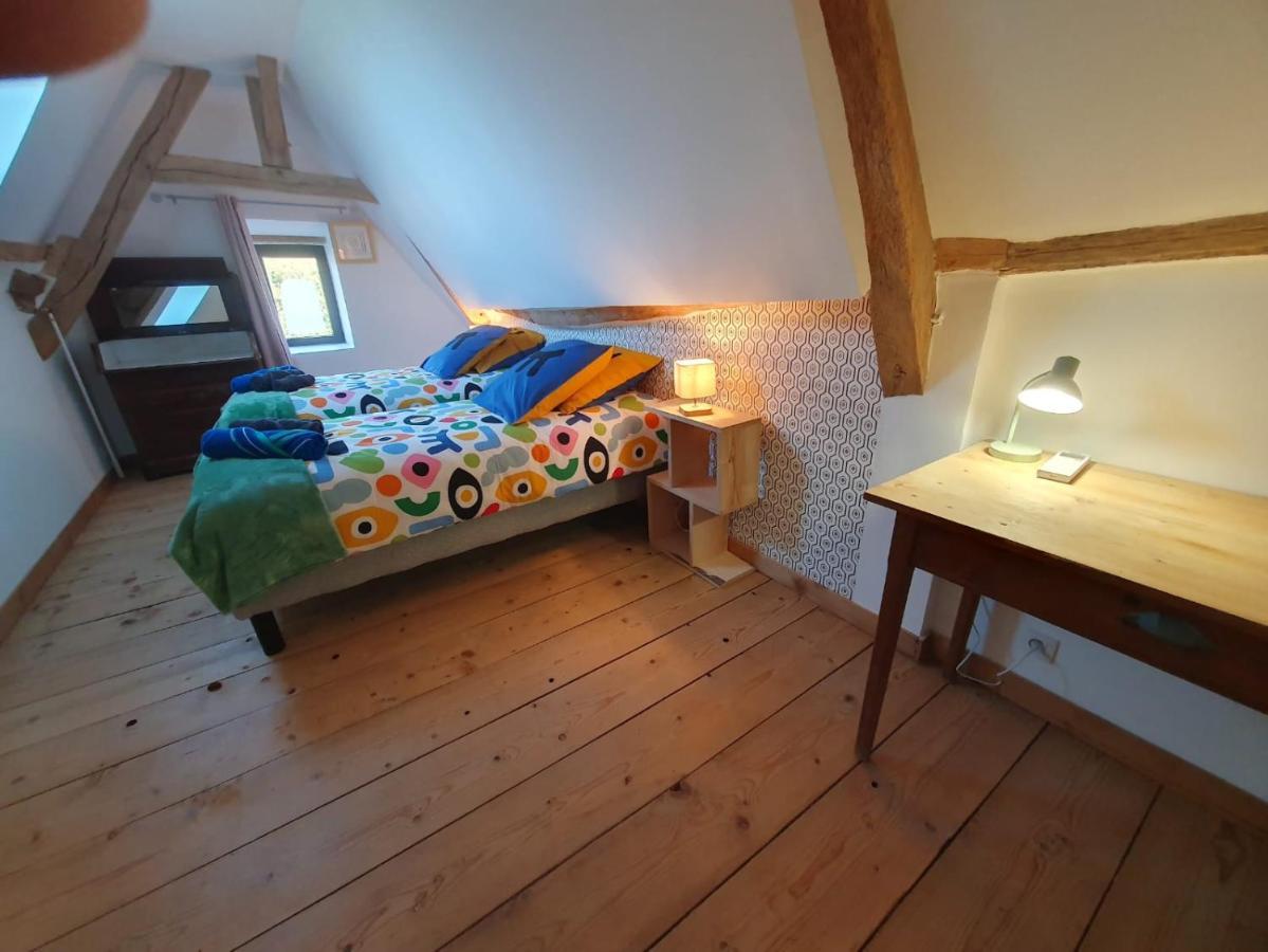 De La Salle Gite 8 Personnes A La Campagne Avec Jacuzzi 4 Chambres 3 Wc Rivarennes  Exterior foto
