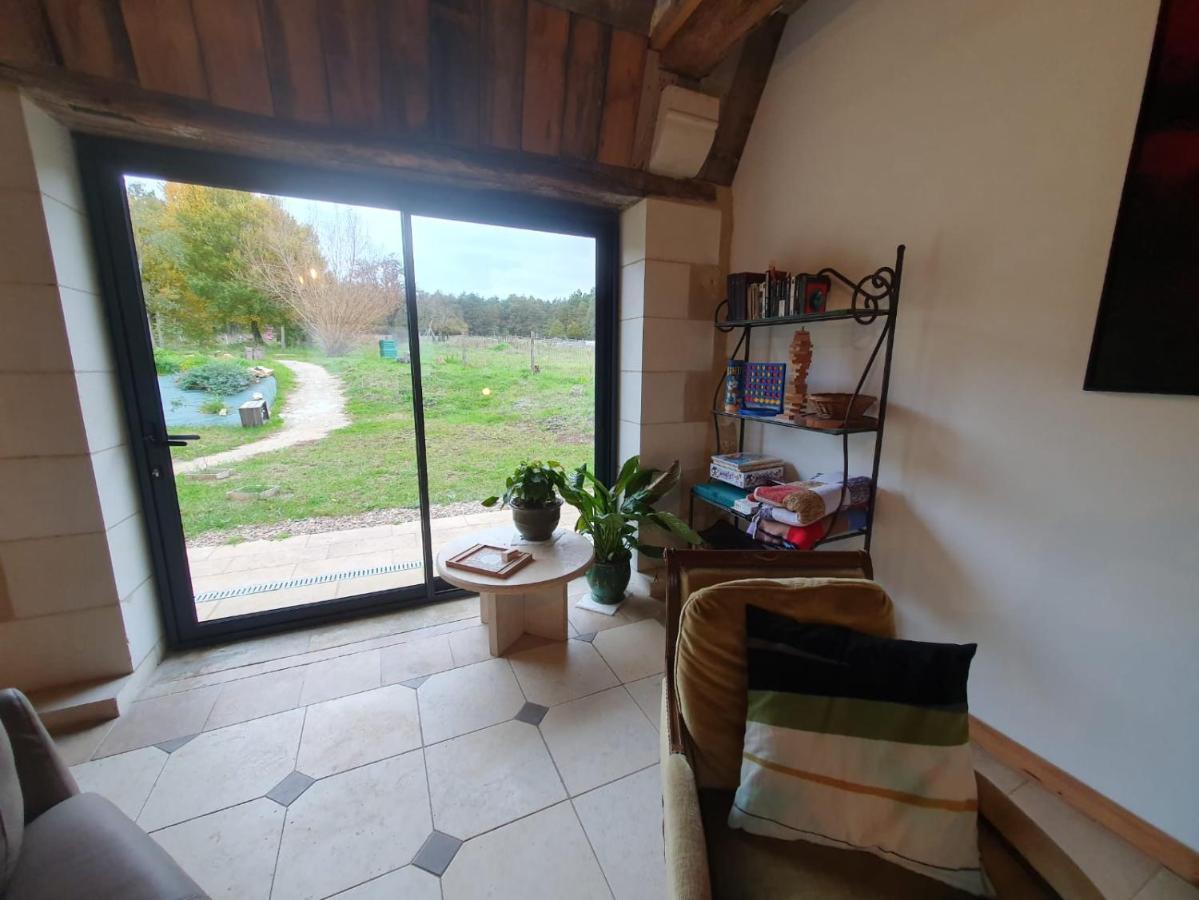 De La Salle Gite 8 Personnes A La Campagne Avec Jacuzzi 4 Chambres 3 Wc Rivarennes  Exterior foto
