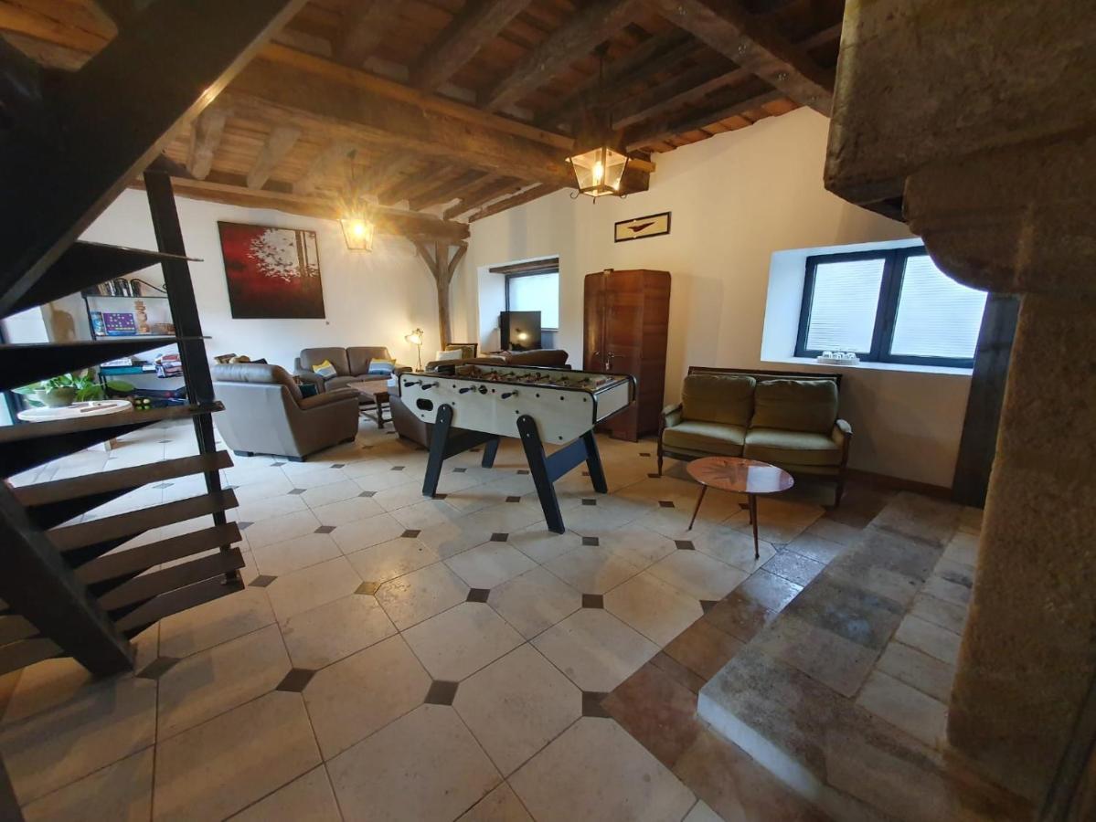 De La Salle Gite 8 Personnes A La Campagne Avec Jacuzzi 4 Chambres 3 Wc Rivarennes  Exterior foto